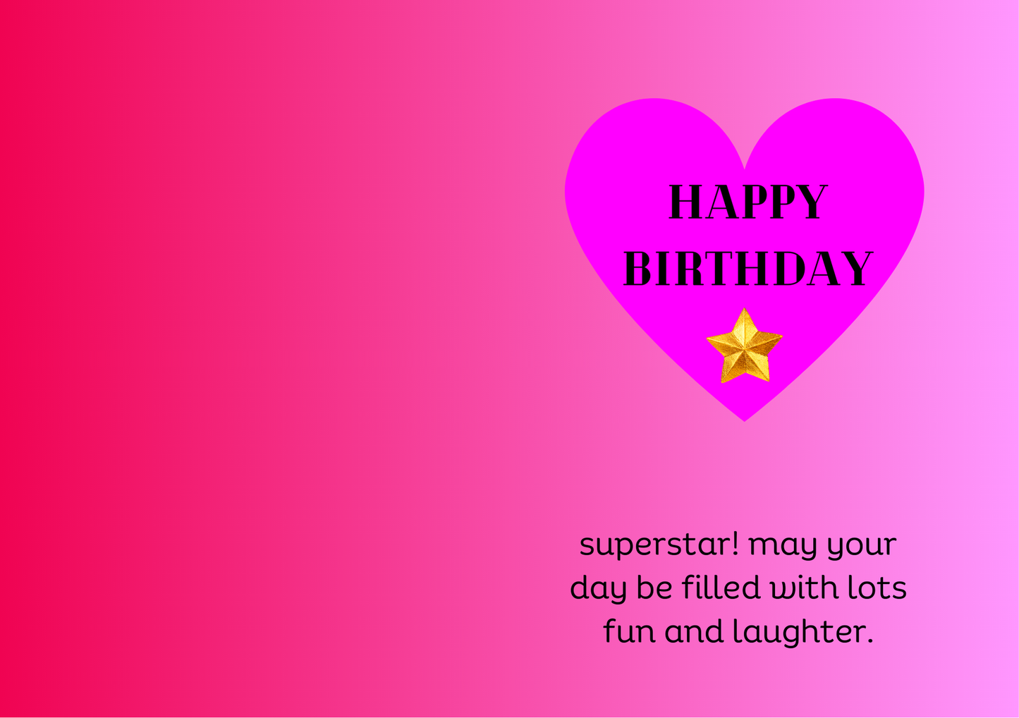 Happy Birthday card