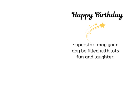 Happy Birthday card